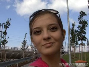 Czech girl fucked in public